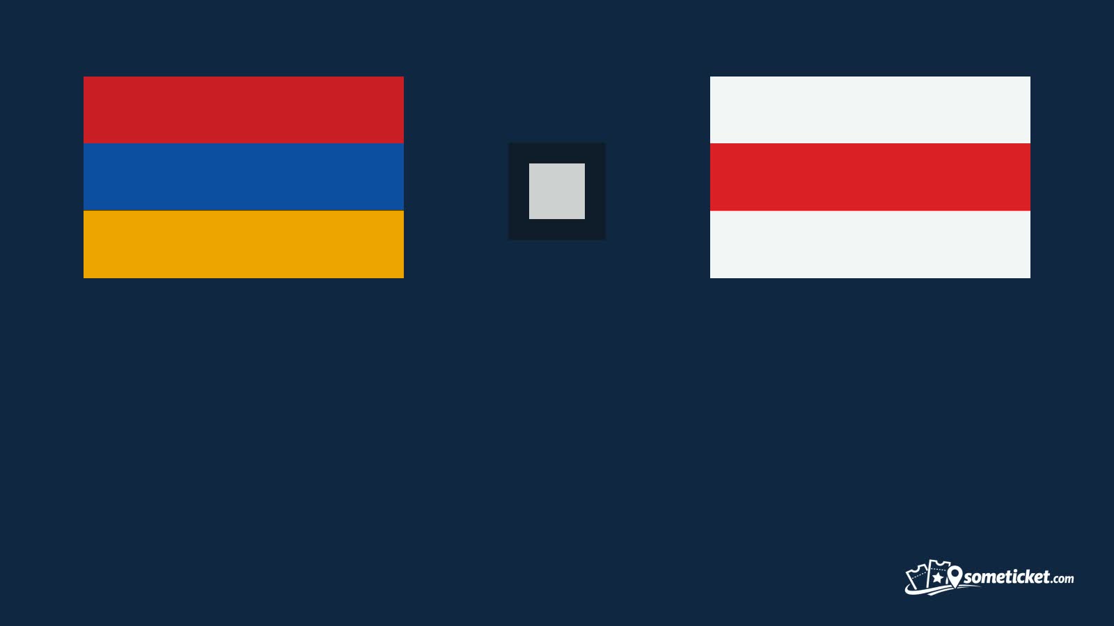 Armenia vs Gibraltar or Latvia ticket artwork for Republican Stadium in Yerevan on September 24, 2026